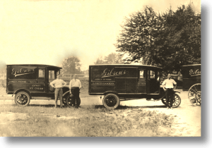 Early Gibson's Bakery (Oberlin) Delivery Trucks